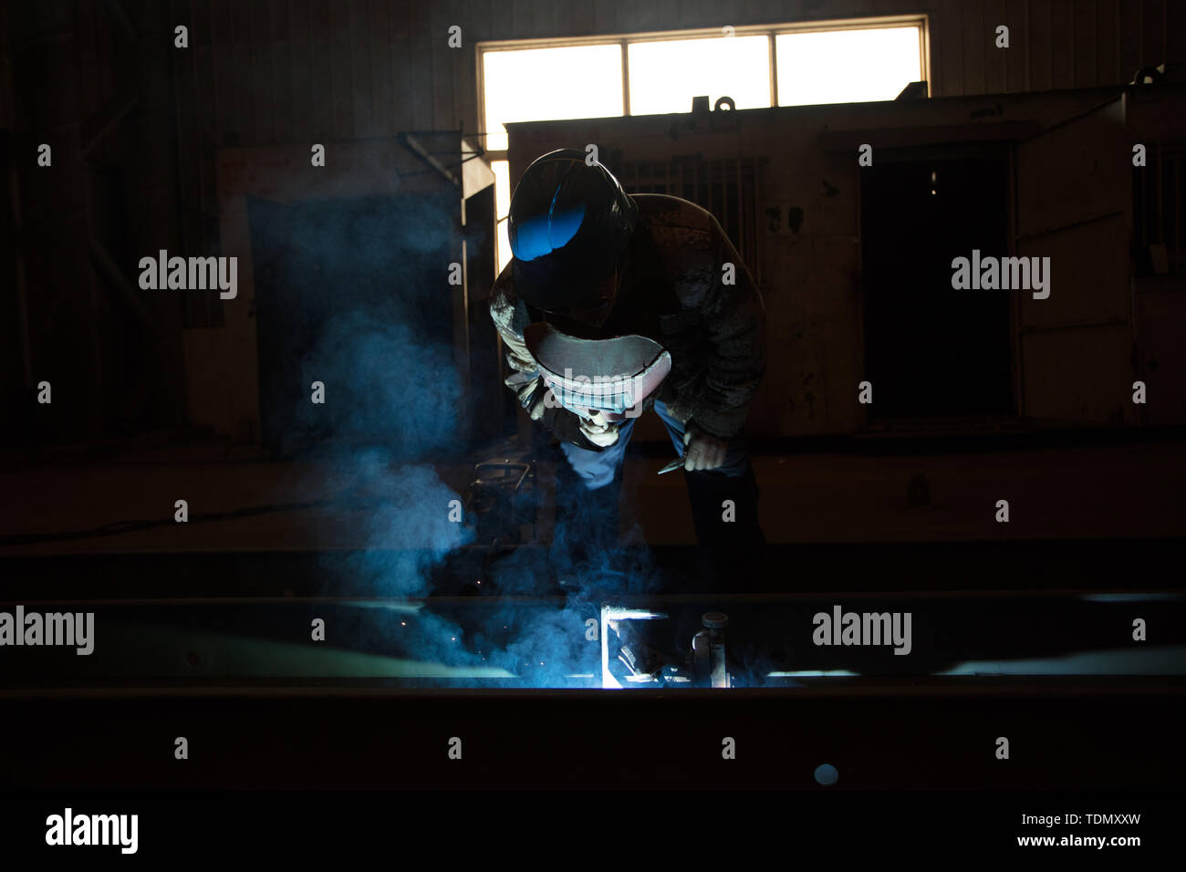 Shipbuilding industrial base Stock Photo Alamy