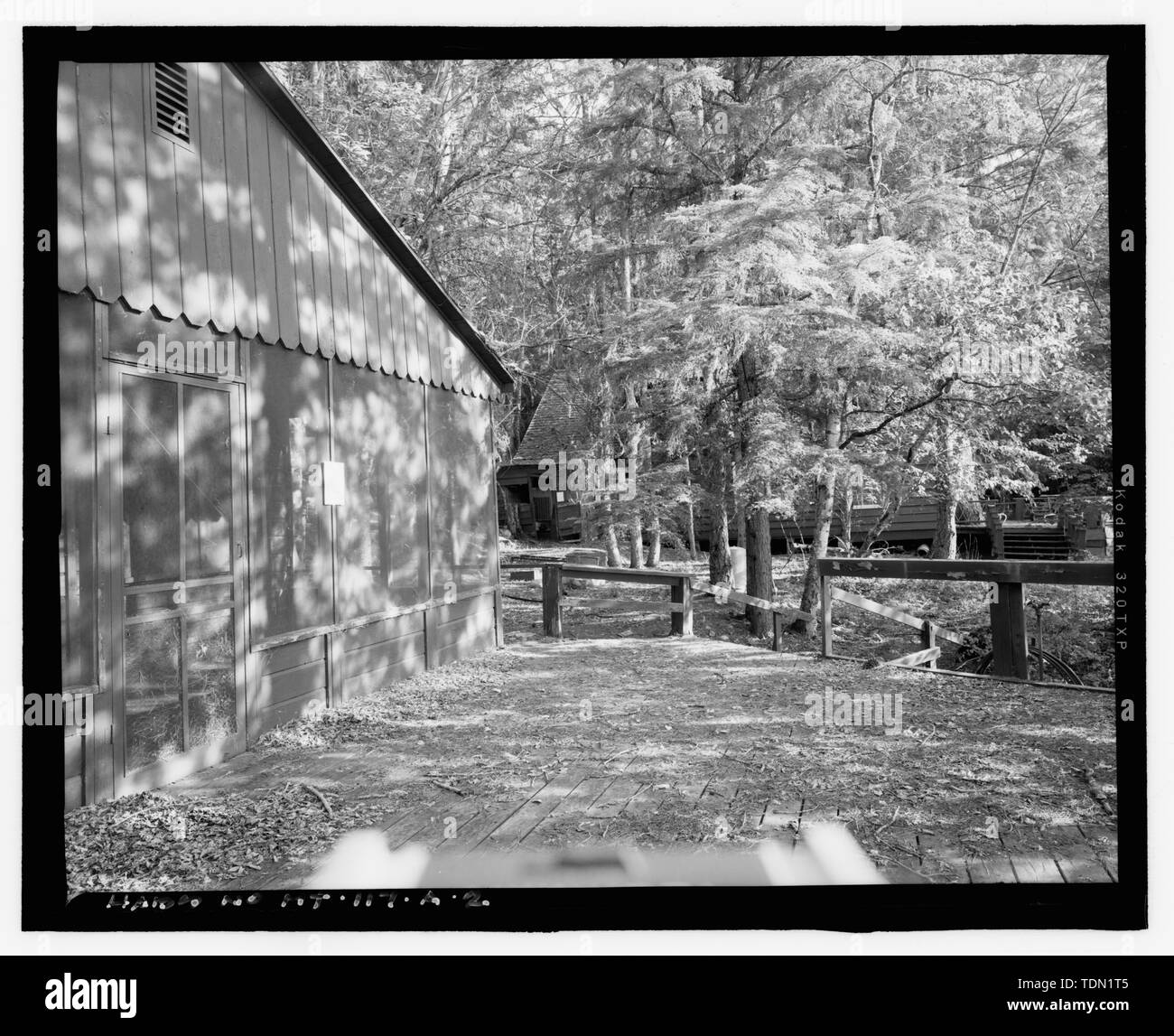 Partial Northwest Side And View To Cornelia Clack Cabin View To