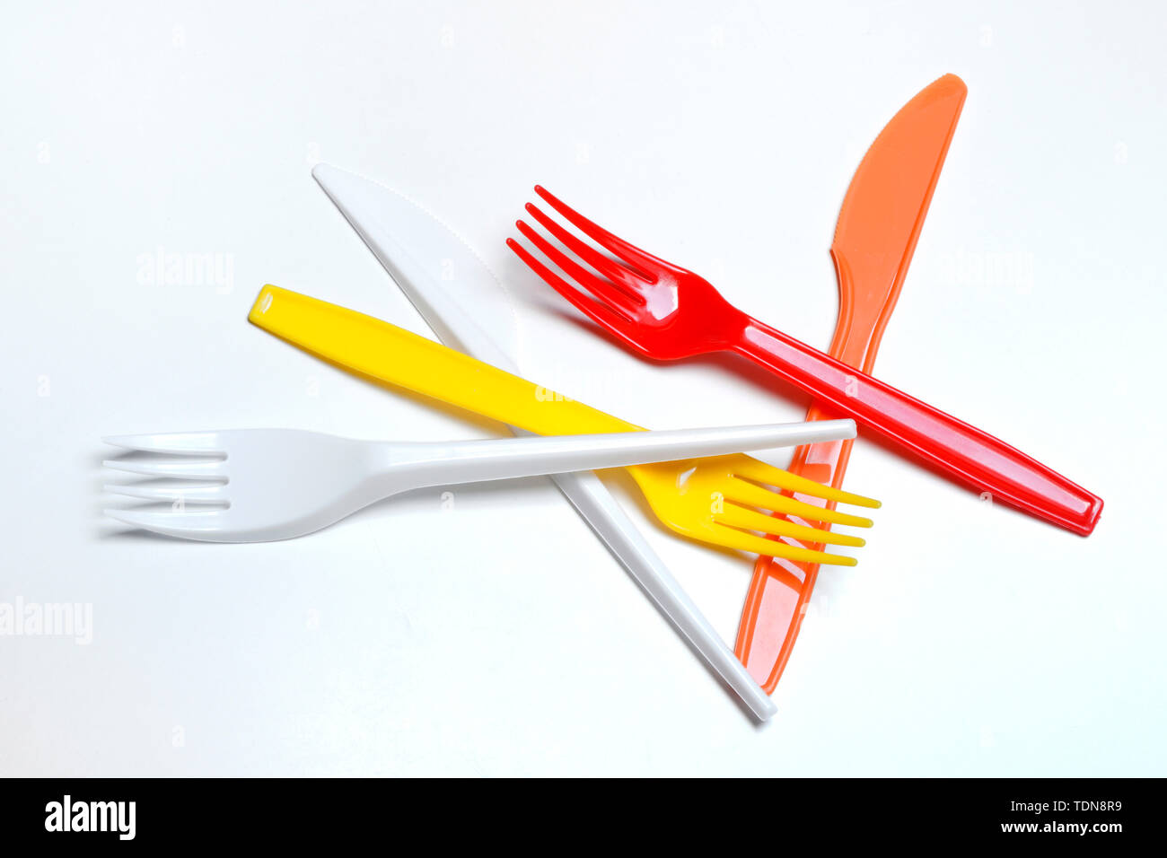 Plastikgabel hi-res stock photography and images