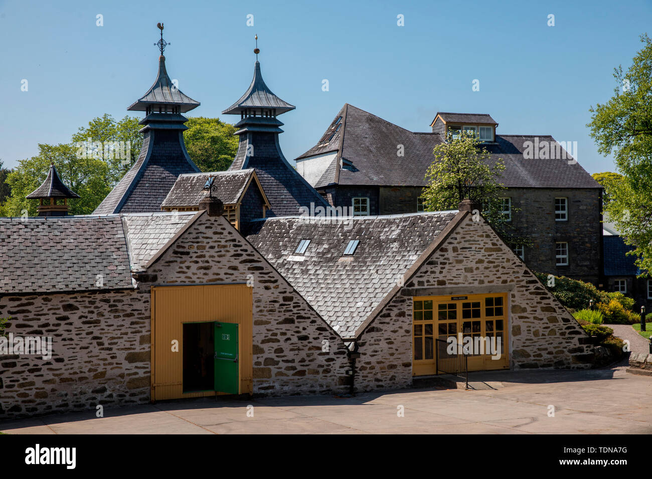 Strathisla Distillery, Highlands, Scotland, UK Stock Photo