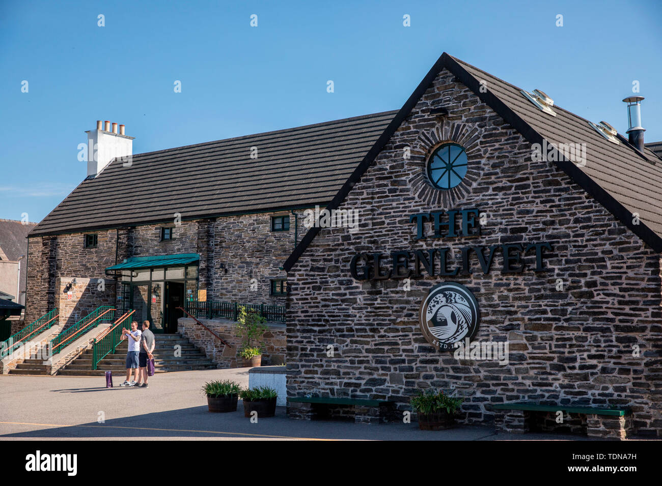 Glenlivet Distillery, Highlands, Scotland, UK Stock Photo Alamy
