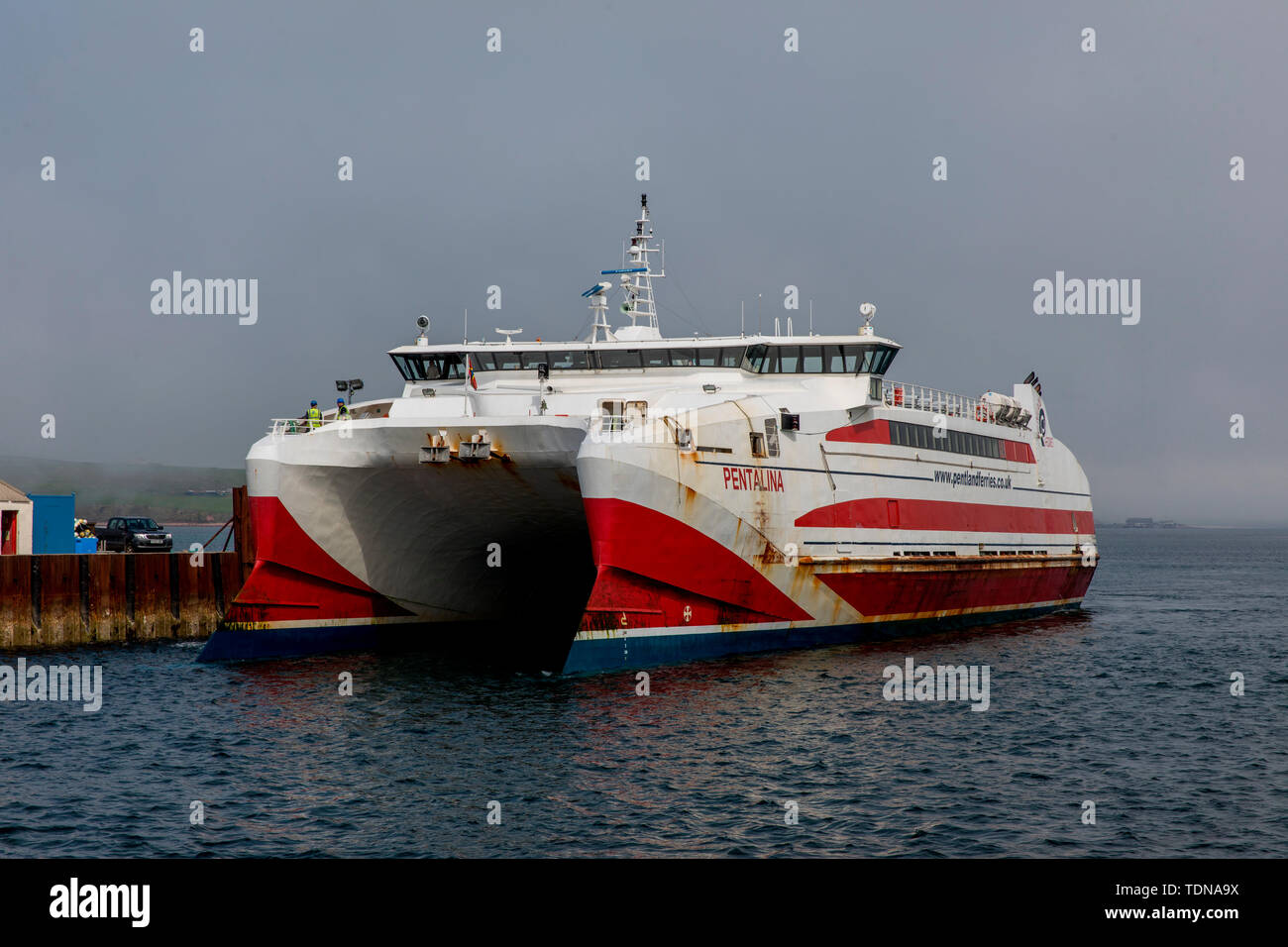 Ferry, Orkney Island, Scotland, UK Stock Photo