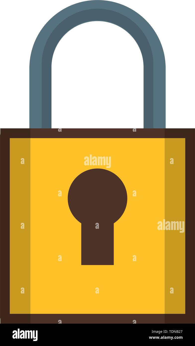 Padlock security symbol isolated cartoon Stock Vector Image & Art - Alamy