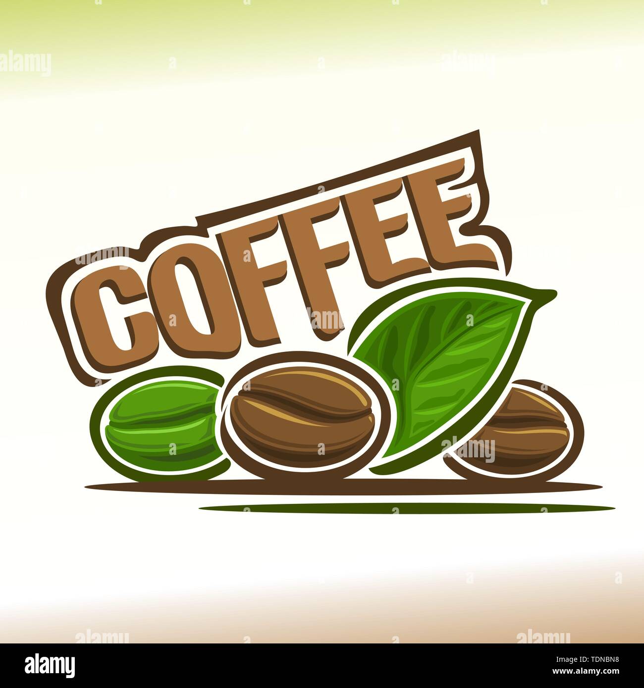 Vector logo for coffee Stock Vector Image & Art - Alamy