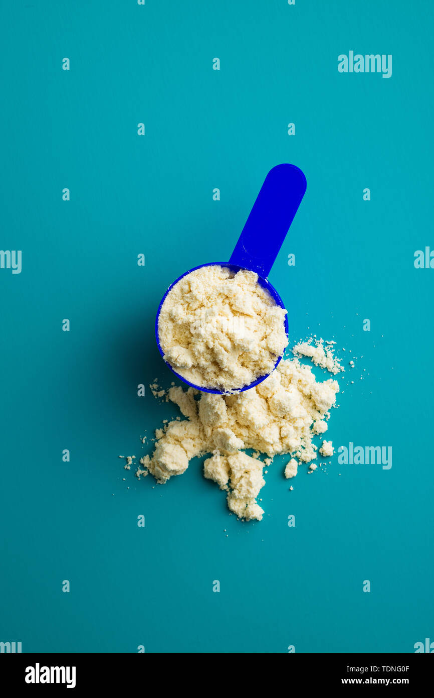 Scoop of whey protein hi-res stock photography and images - Alamy