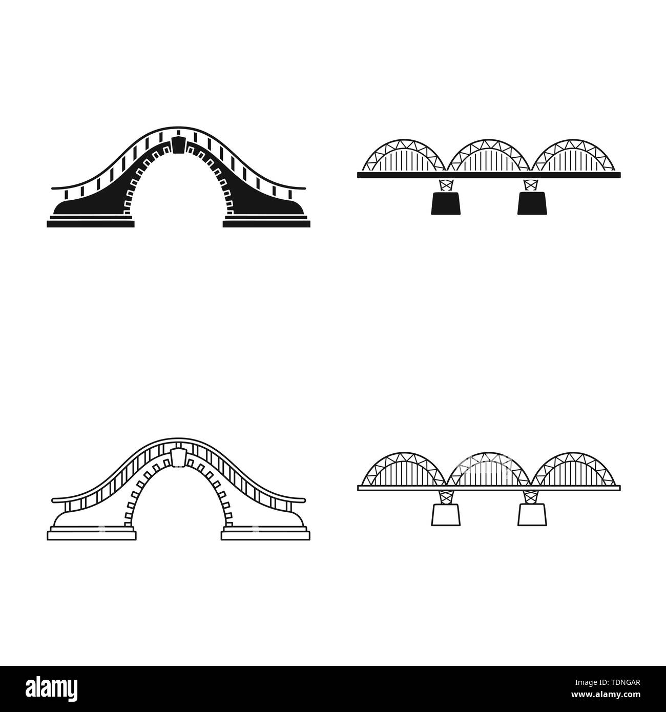 Vector design of connection and design icon. Set of connection and side ...