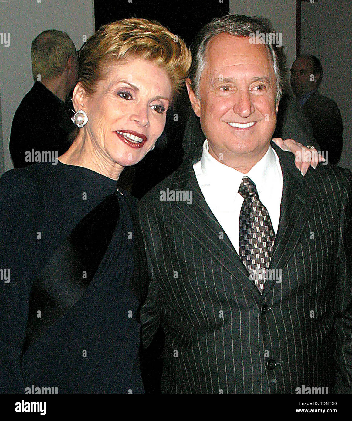 Neil Sedaka and wife Leba Strassberg 2003 Photo By John Barrett/PHOTOlink.net Stock Photo