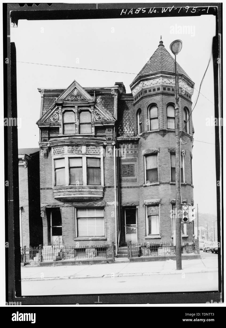 Photocopy of 1977 photograph (original negative lost) EAST FRONT Edgar Wells House, 23012303