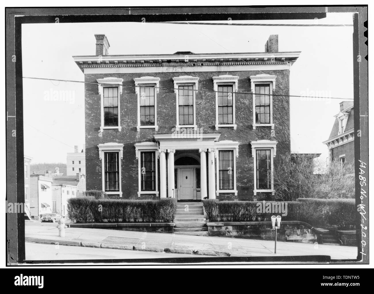 Photocopy of 1977 photograph (original negative lost) SOUTH FRONT