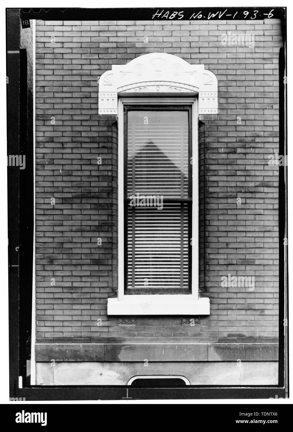 Photocopy of 1977 photograph (original negative lost) WINDOW IN FIRST ...