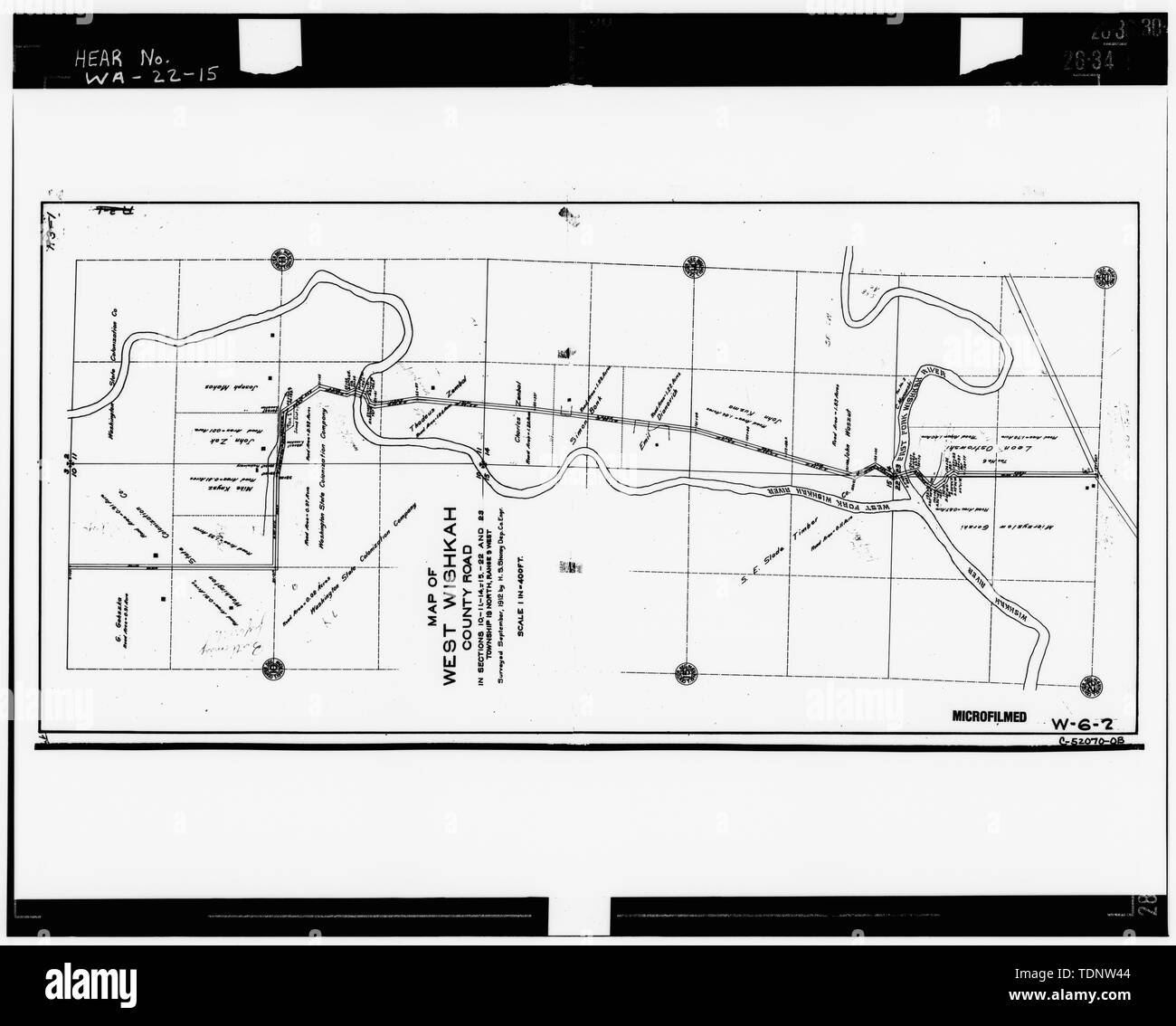 Wishkah river bridge Black and White Stock Photos & Images Alamy