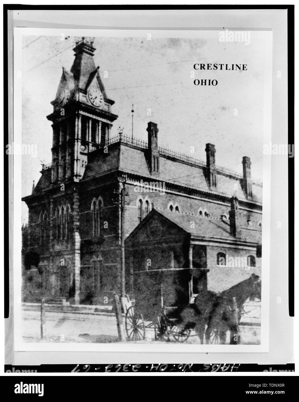 Photocopy of Photograph, ca. 1889. (from the files of the Crestline