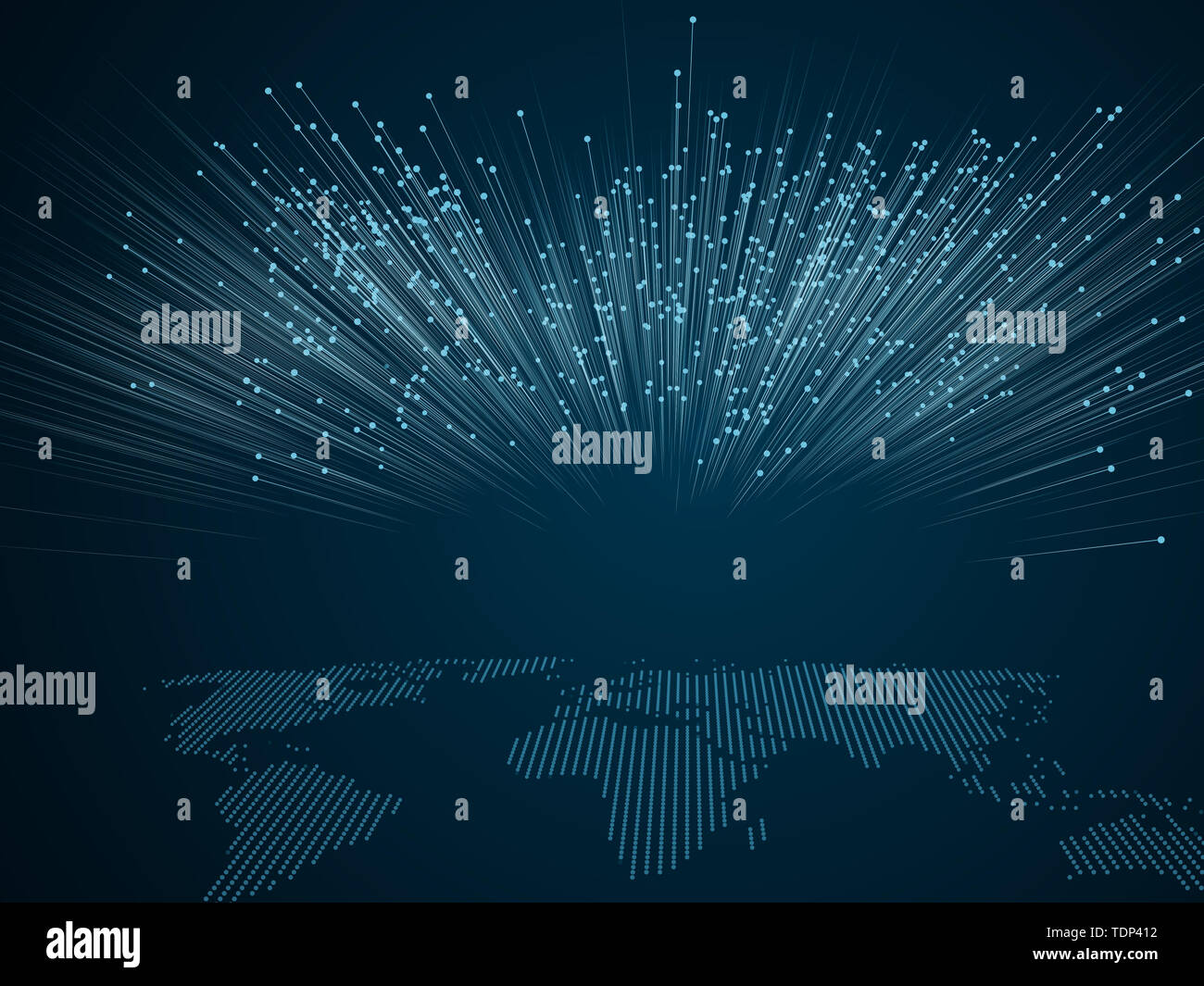 Tech big data Stock Photo Alamy