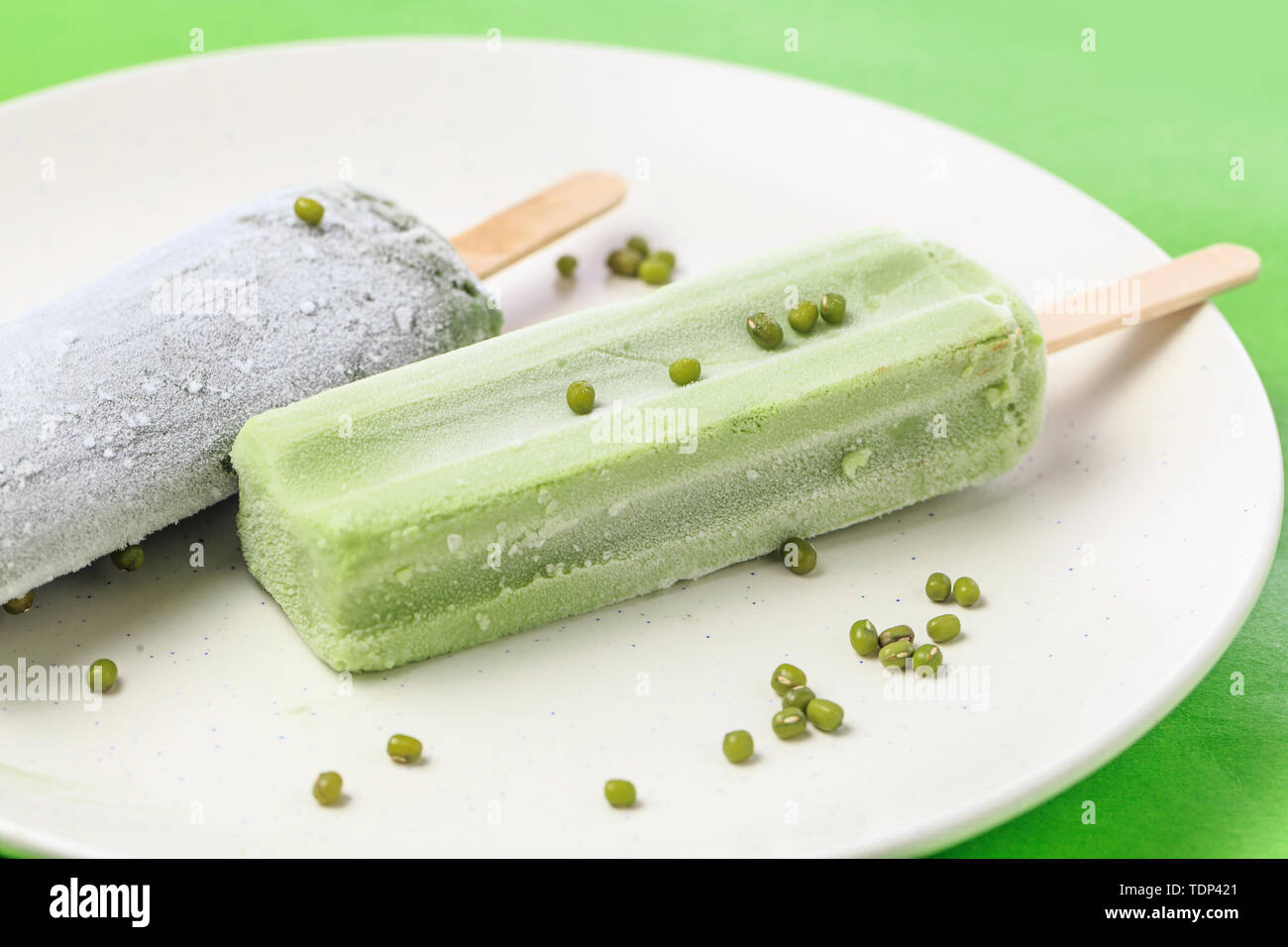 Mung bean ice cream Stock Photo Alamy