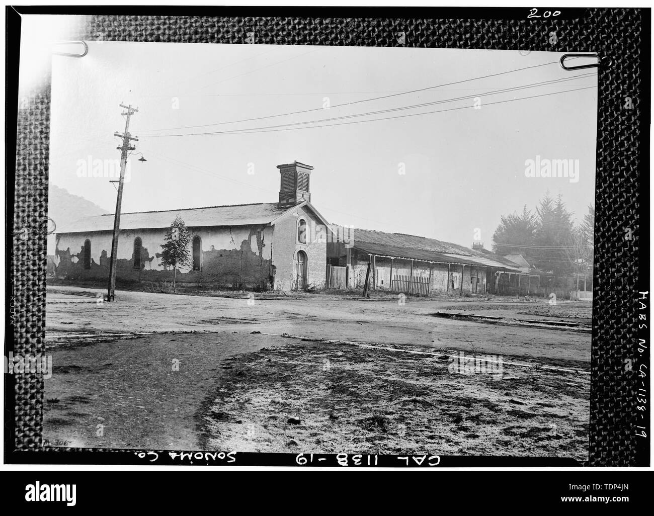 Mission of san francisco de solano Black and White Stock Photos & Images -  Alamy