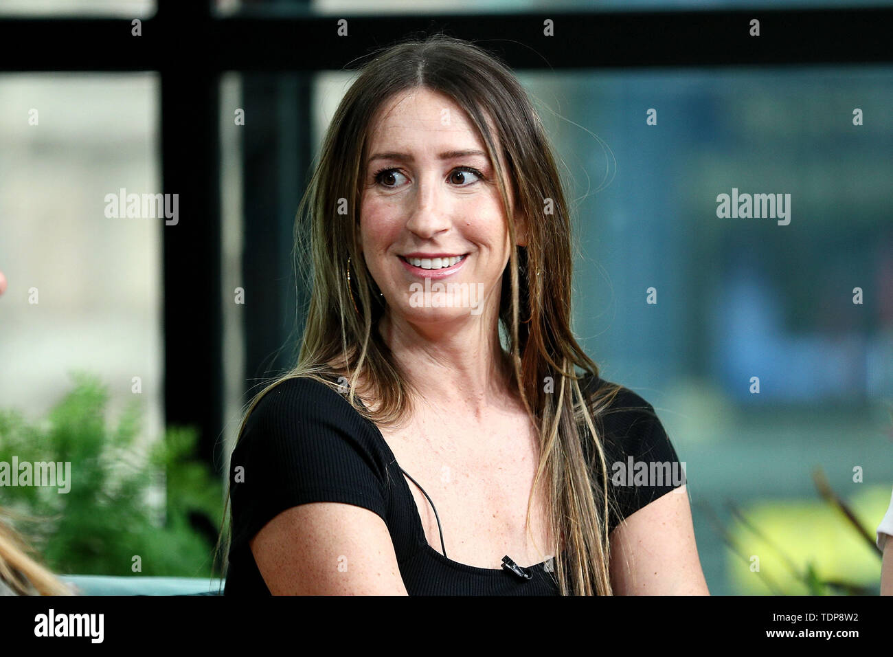 New York, USA. 17 June, 2019. Ashley Hesseltine at the BUILD Brunch