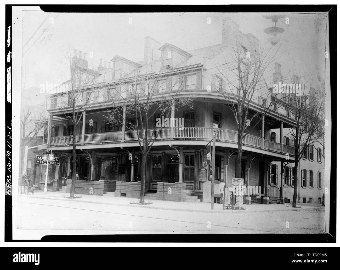 Photocopy of circa 1902 photograph (Original print in the Chester