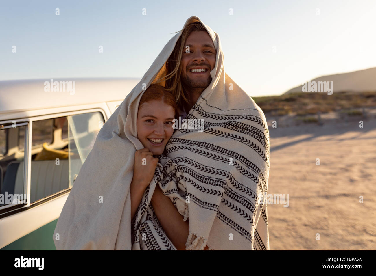 Personalized Kayak Camping Quilt/Fleece Blanket - Couple With Up to 3 Dogs - This Is Our Happy Place main image 1