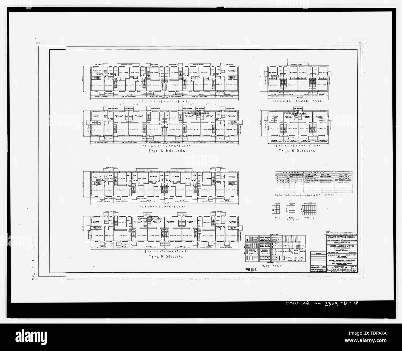 Photocopy of drawing (May 24, 1939 architectural drawing by Heintz, Adler and Schutze, in