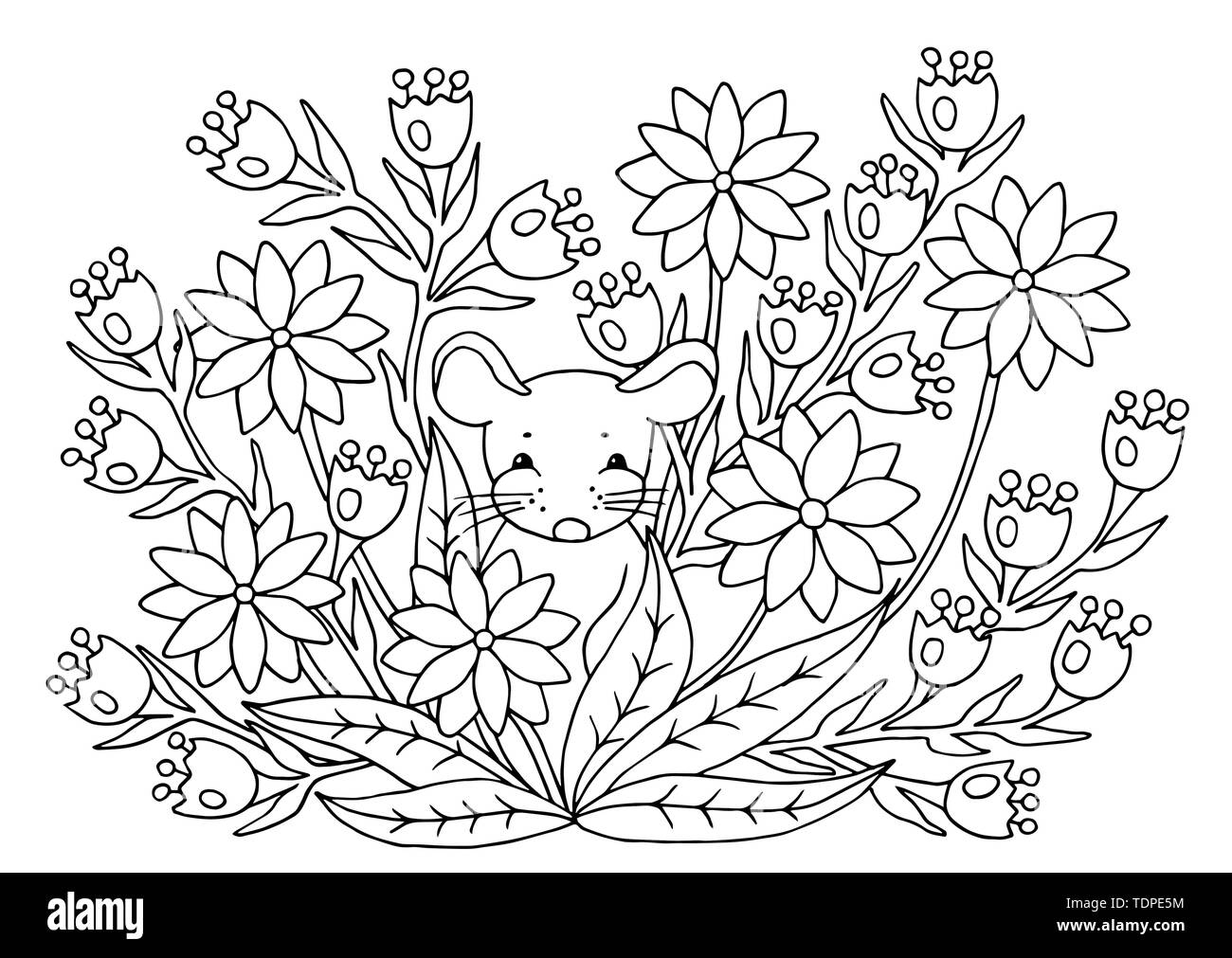 480 Collections Coloring Pages Cute Mice  HD