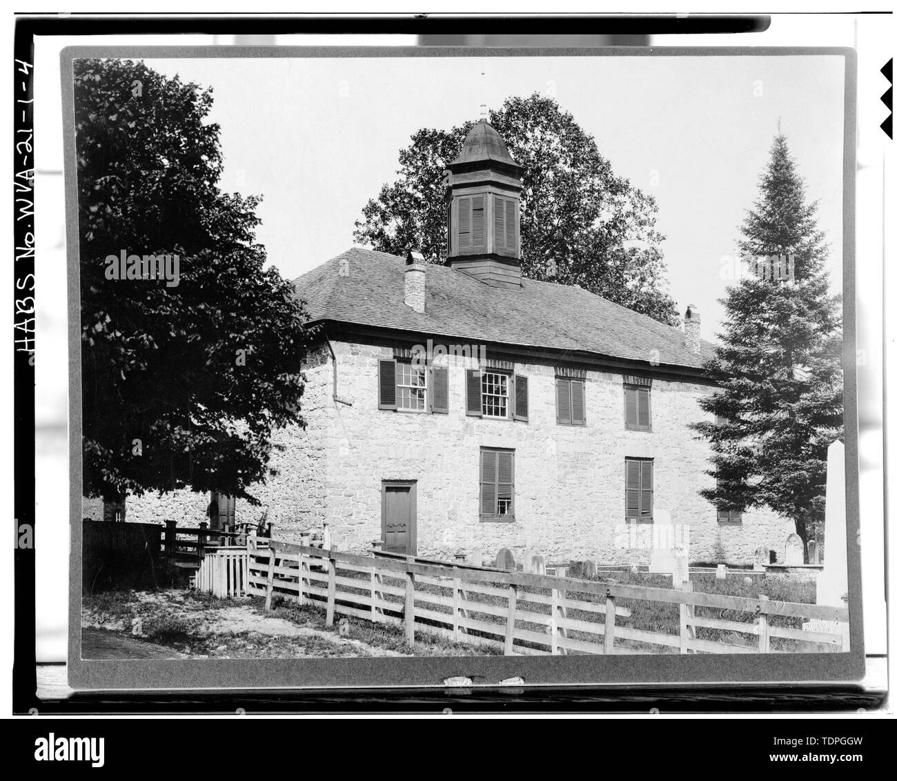19th Century VIEW FROM THE NORTHWEST Old Stone Church (Presbyterian