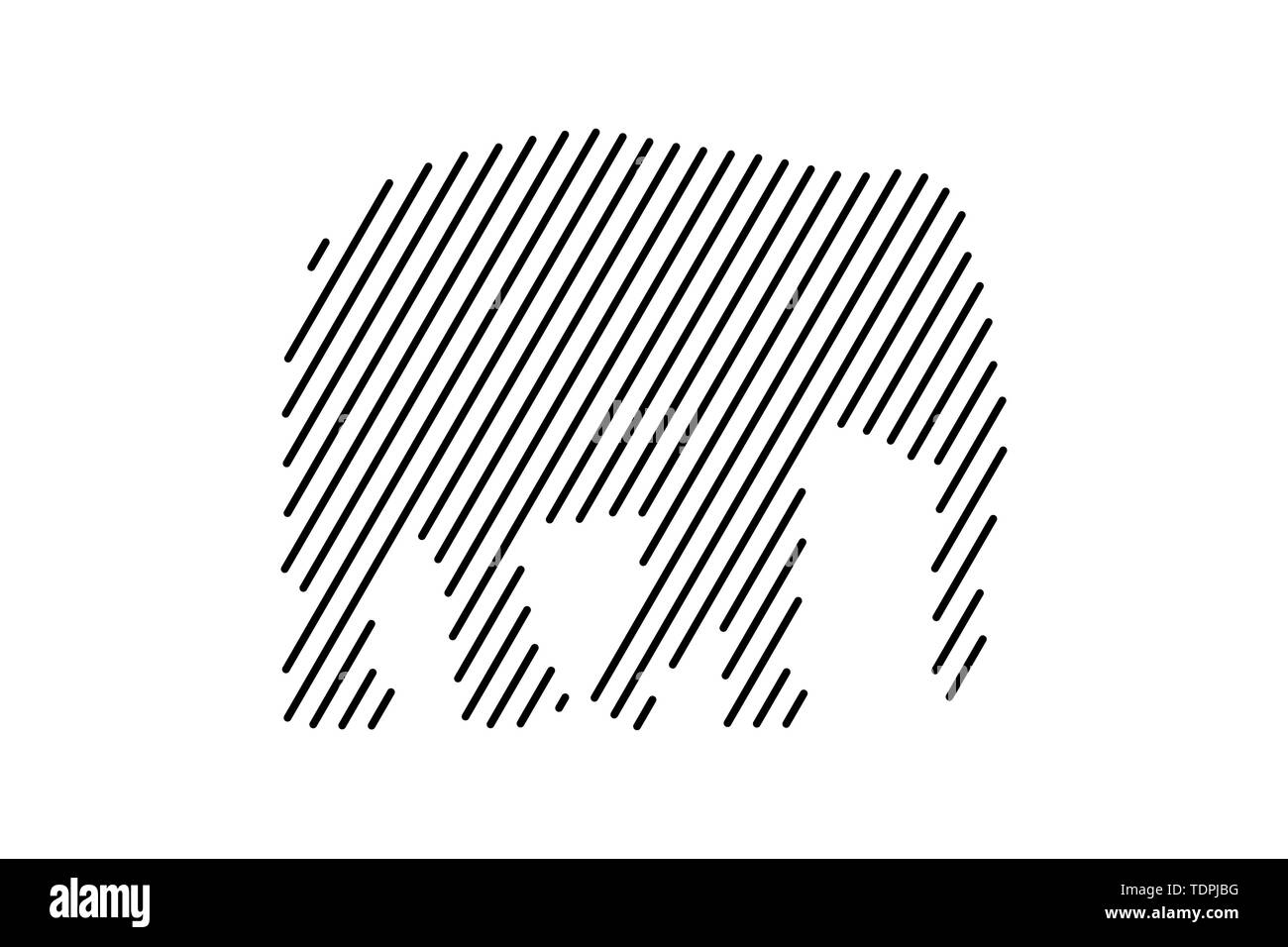 Cartoon elefant Stock Vector Images - Alamy