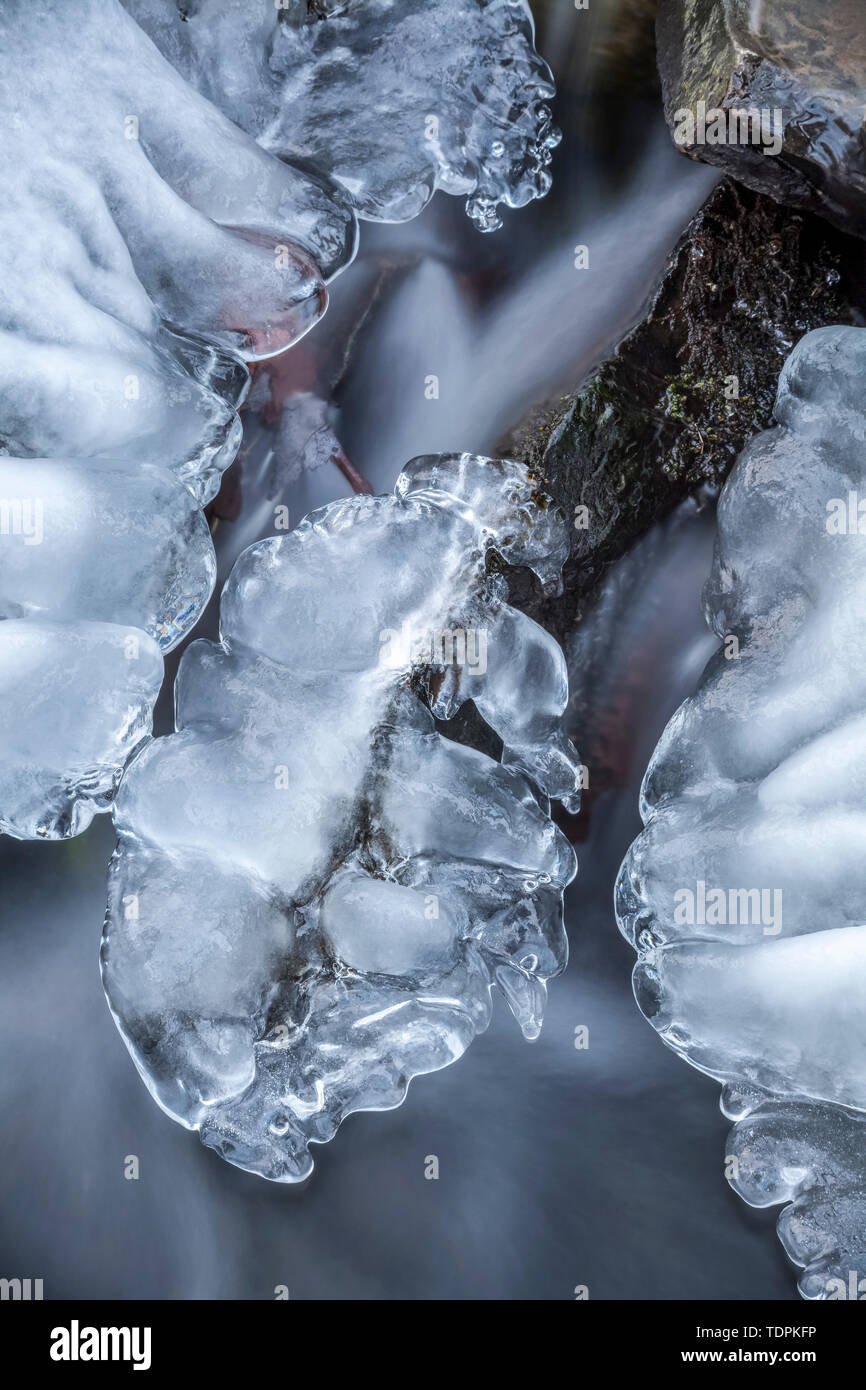 Brook Using Ice Thawing piece ice in hi-res stock photography and images - Alamy