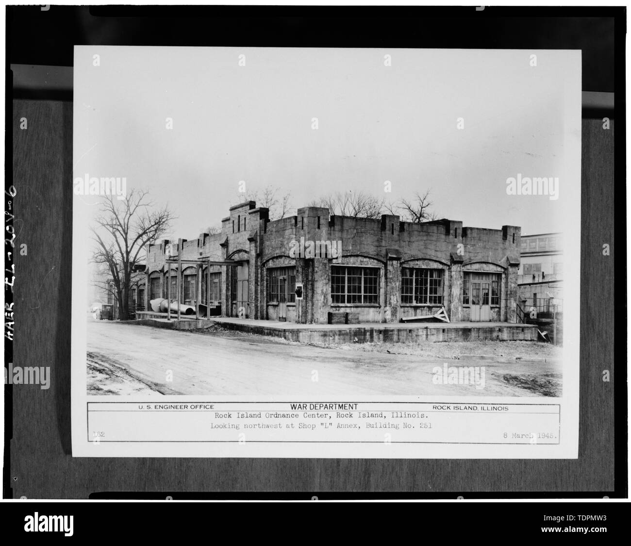 Photograph of a photograph in possession of Rock Island Arsenal