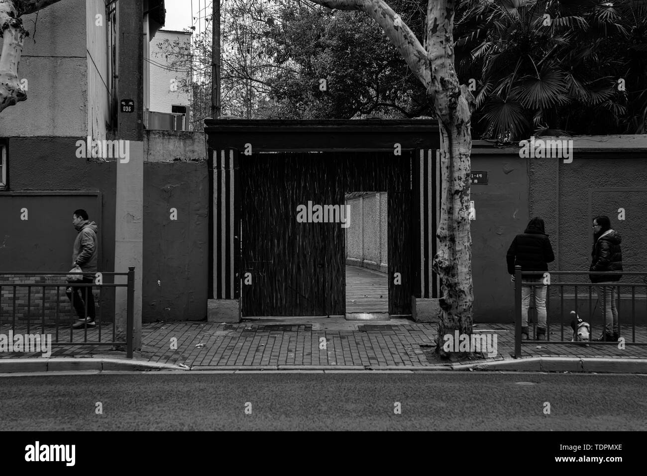 Housing door building parts Black and White Stock Photos & Images Alamy