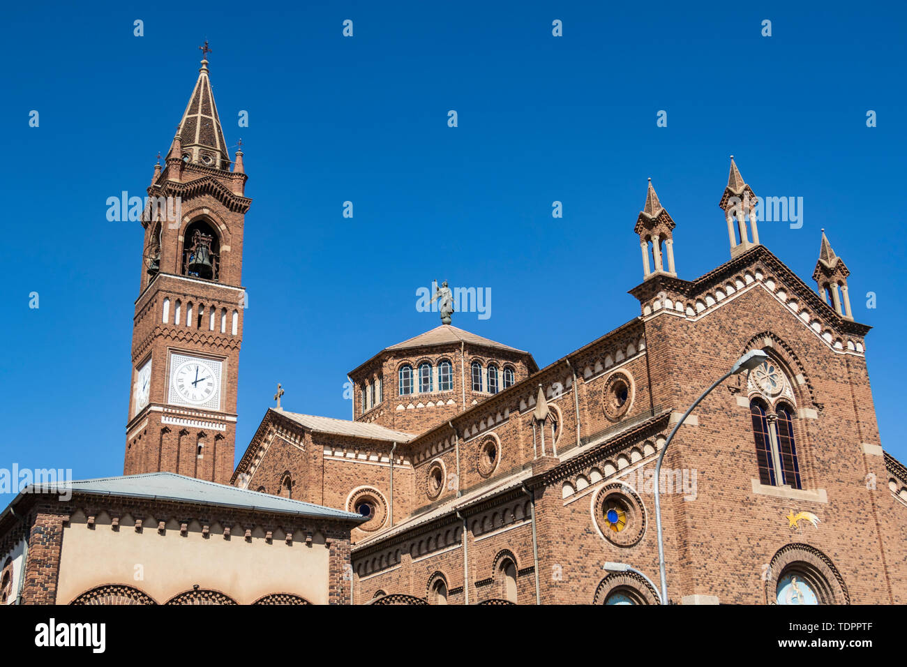 Church of Our Lady of the Rosary (commonly called the cathedral); Asmara, Central Region, Eritrea Stock Photo