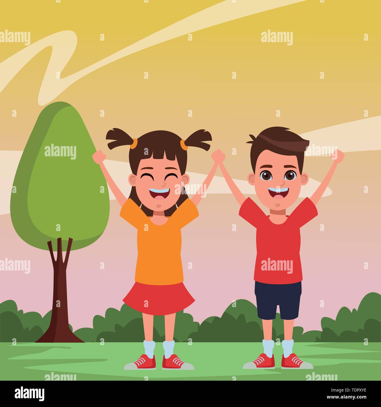 children avatar cartoon character portrait Stock Vector Image & Art - Alamy