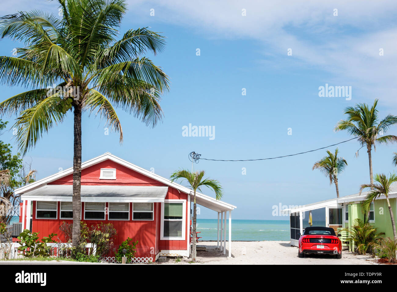 Sanibel Island Florida Castaways Beach Bay Cottages Resort Hotel