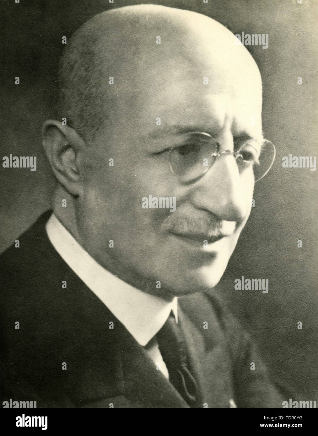 Portrait of Italian composer Francesco Cilea, 1930s Stock Photo