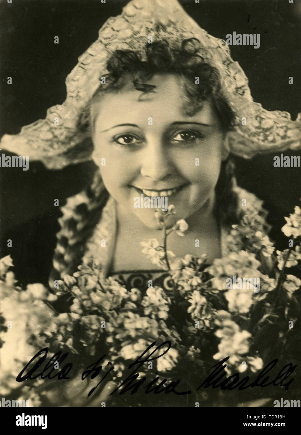 Italian soprano Toti Dal Monte, 1940s Stock Photo - Alamy