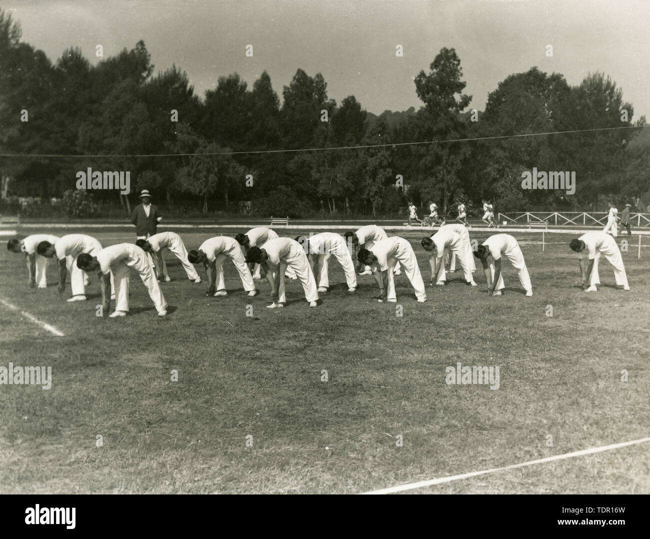 Youth sport uniforms during fascism, Italy 1920s Stock Photo - Alamy