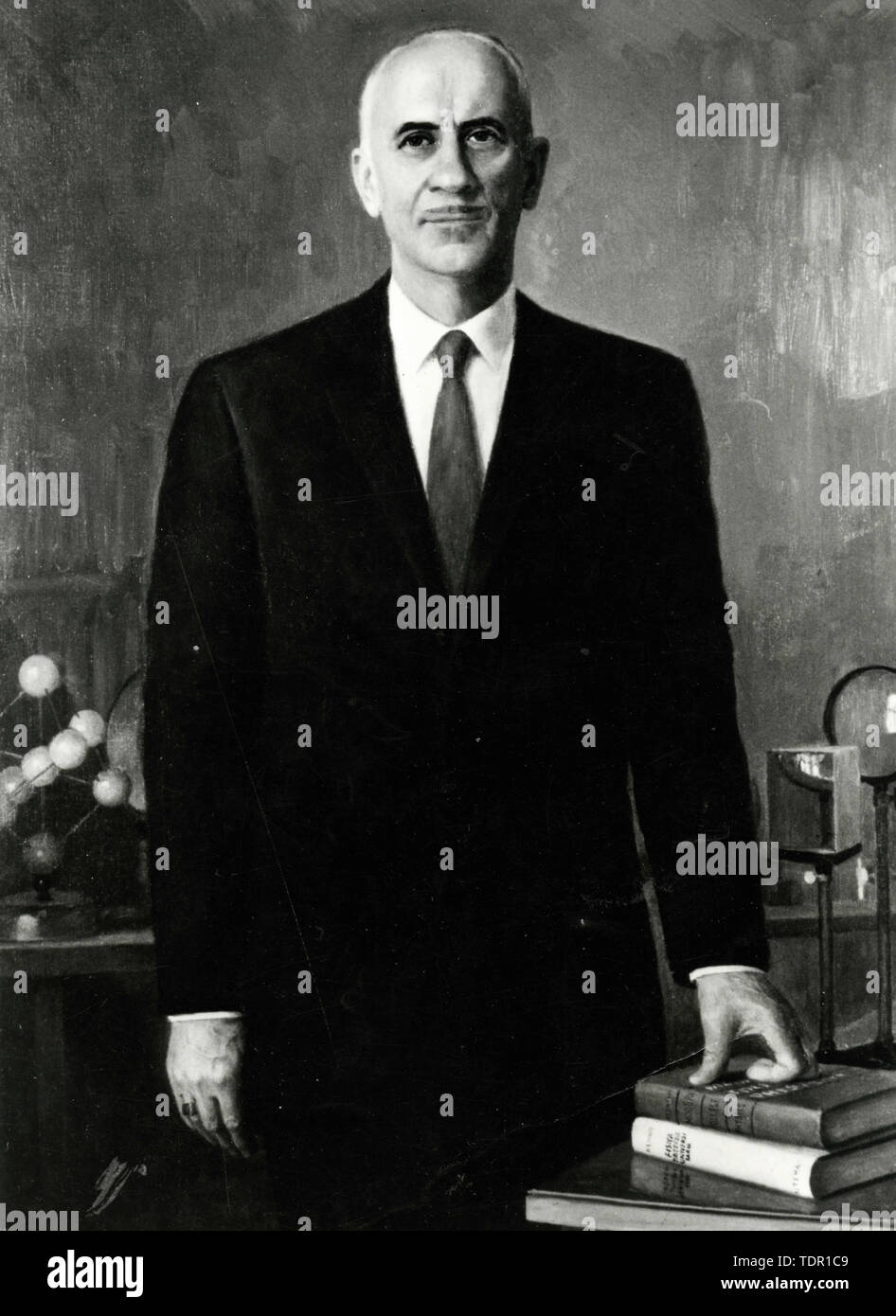Portrait of Prof. Dr. Harvey Elliot White, University of California, USA 1950s Stock Photo