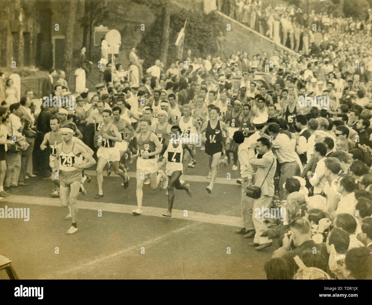 Opening Ceremony, Olympics 1972, Munich, Germany Stock Photo