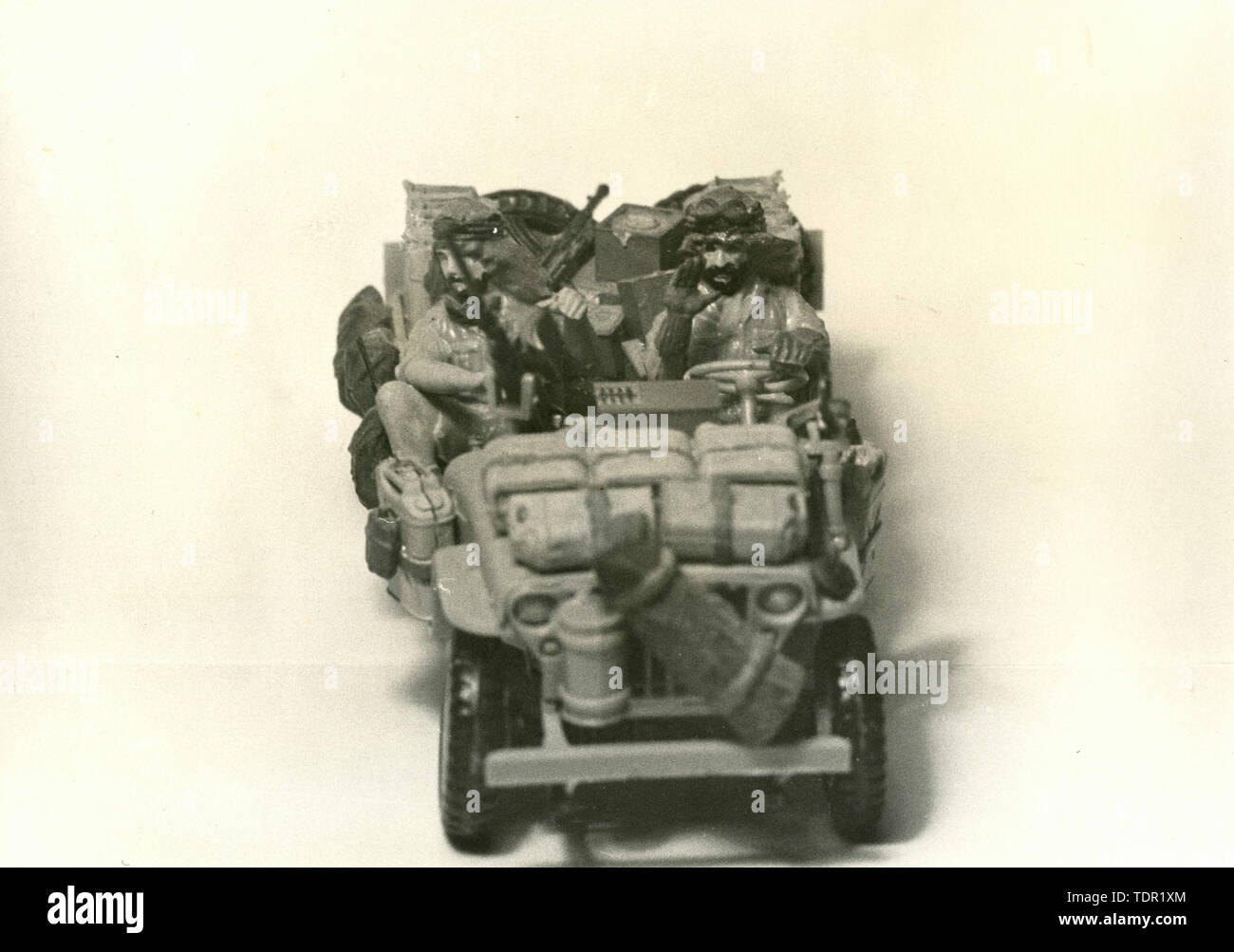 Military model car, 1960s Stock Photo Alamy