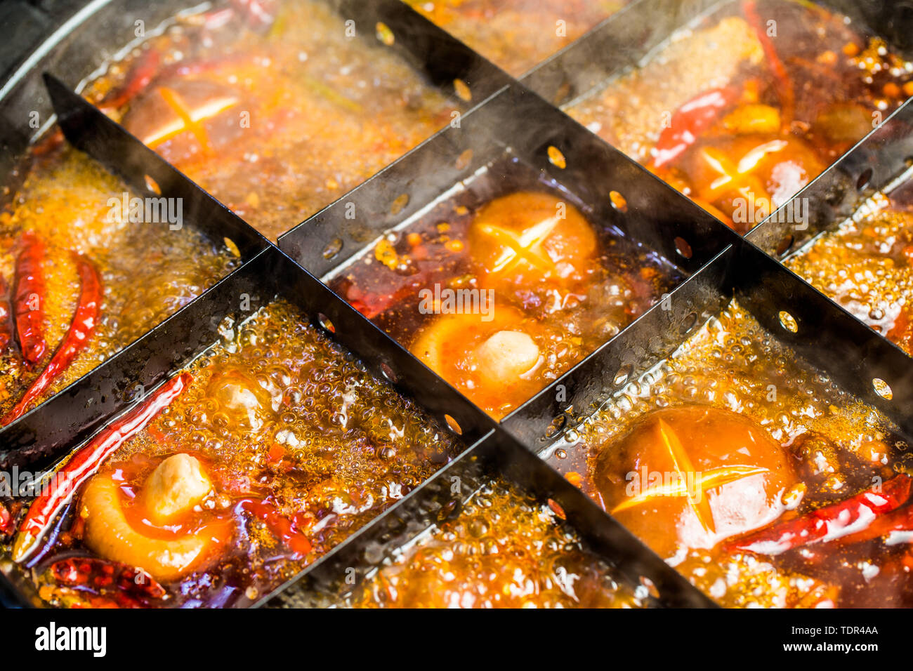 spicy hot pot Stock Photo Alamy