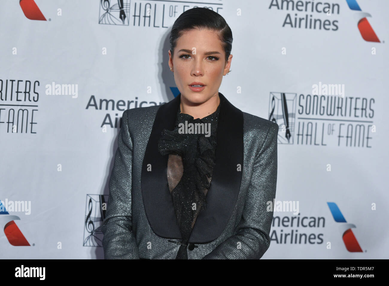Halsey attends the Songwriters Hall Of Fame 50th Annual Induction And