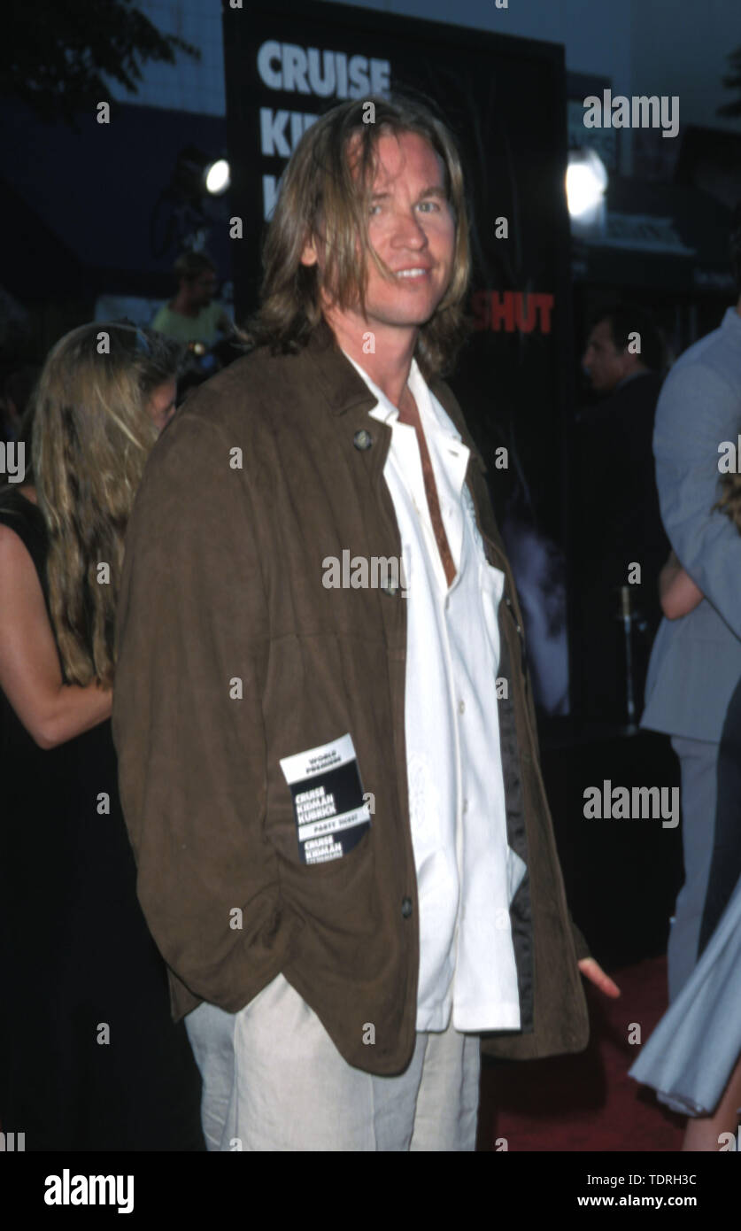 Actor Val Kilmer at the 'Eyes Wide Shut' premiere. (Credit Image: Chris Delmas/ZUMA Wire) Stock Photo