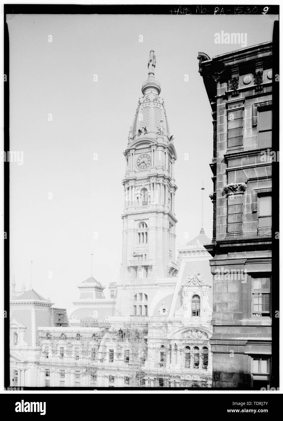 photographer unknown,date unknown,center pavilion tower,west facade