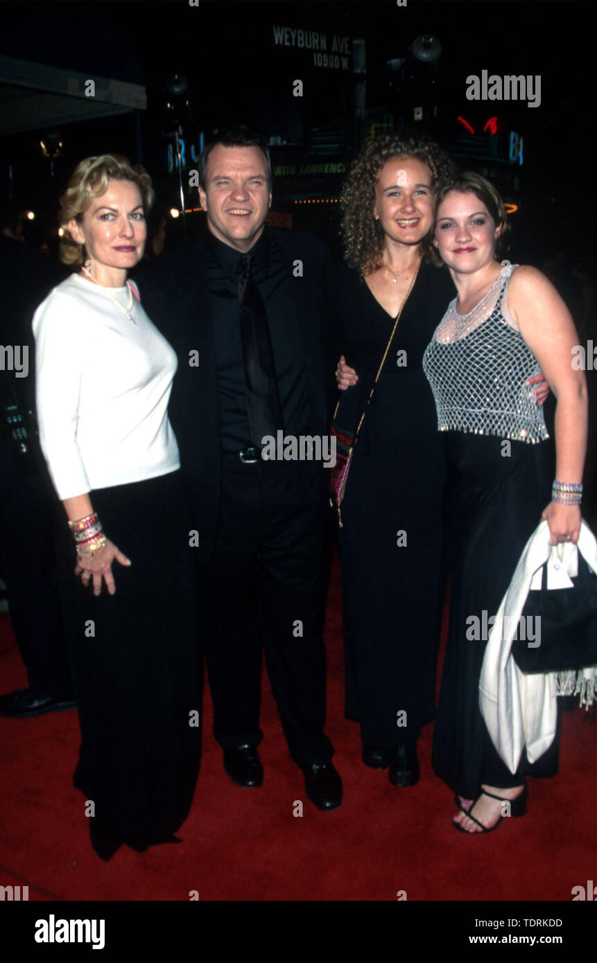 Oct 06, 1999; Los Angeles, CA, USA; Singer/actor MEATLOAF & family @ 'Fight Club' premiere. .  (Credit Image: Â© Chris Delmas/ZUMA Wire) Stock Photo