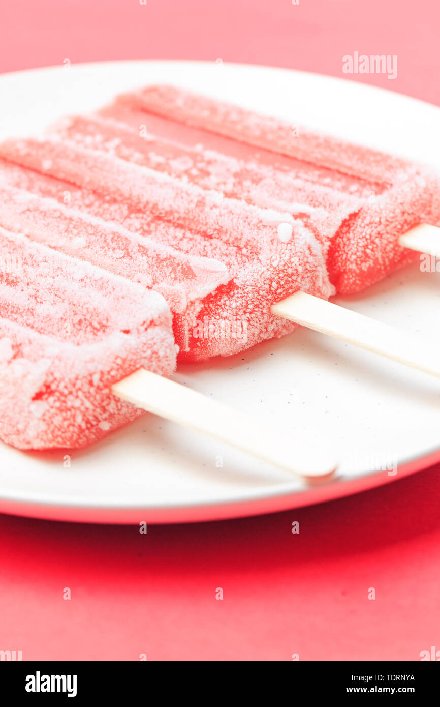 Hawthornflavored ice cream and cold drinks Stock Photo Alamy