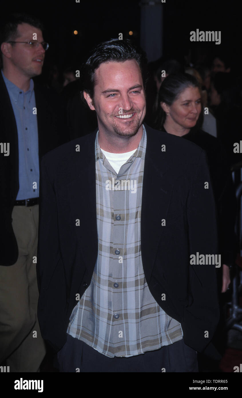 Mar 01, 2000; Los Angeles, CA, USA; Actor MATTHEW PERRY at the movie premiere of 'If These Walls Could Talk'..  (Credit Image: Chris Delmas/ZUMA Wire) Stock Photo