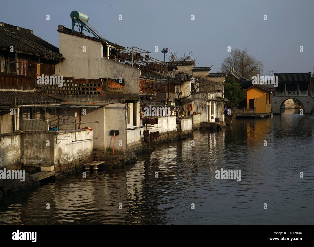 Anchang Ancient Town Stock Photo - Alamy
