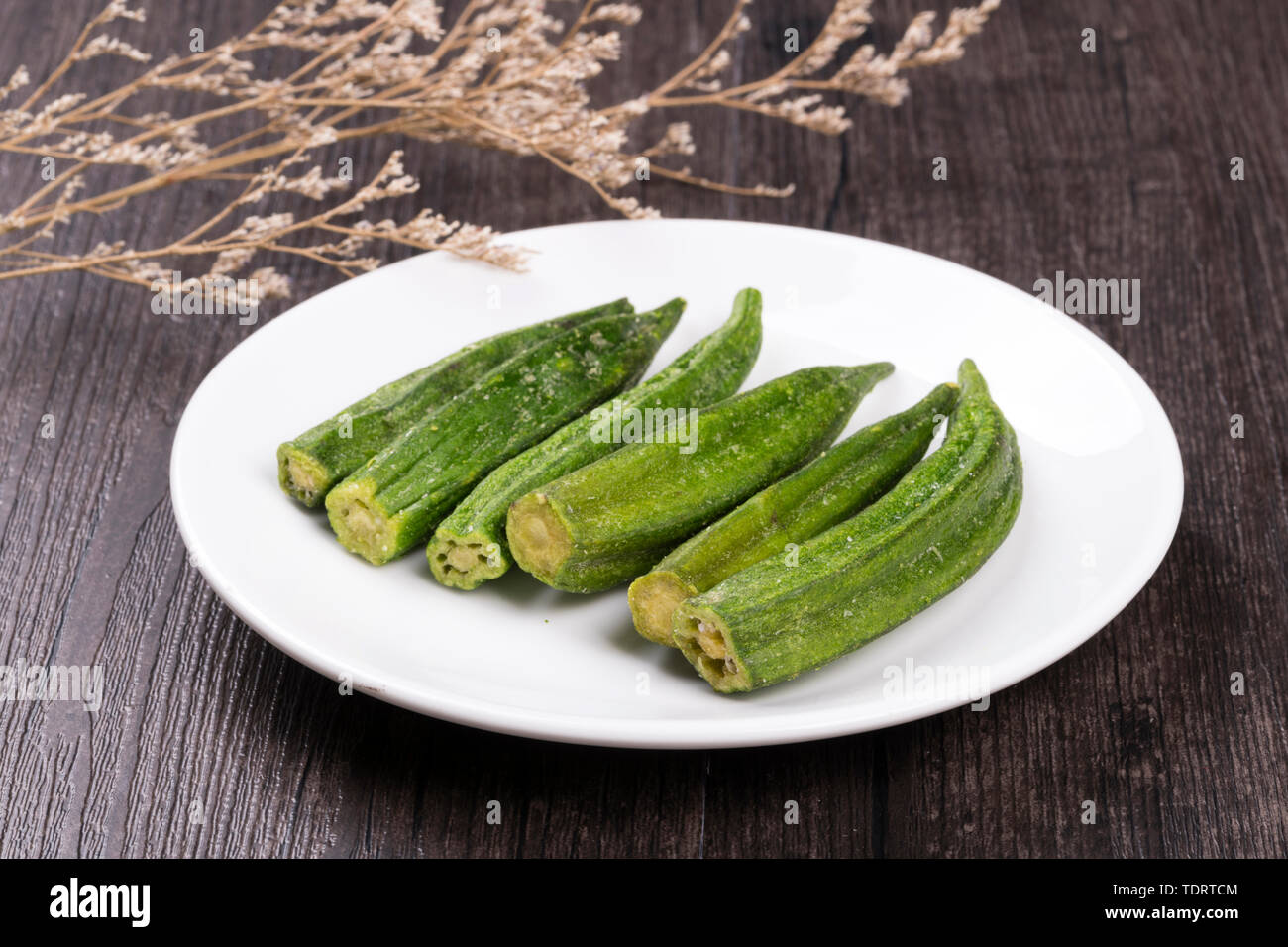 Dried okra hires stock photography and images Alamy