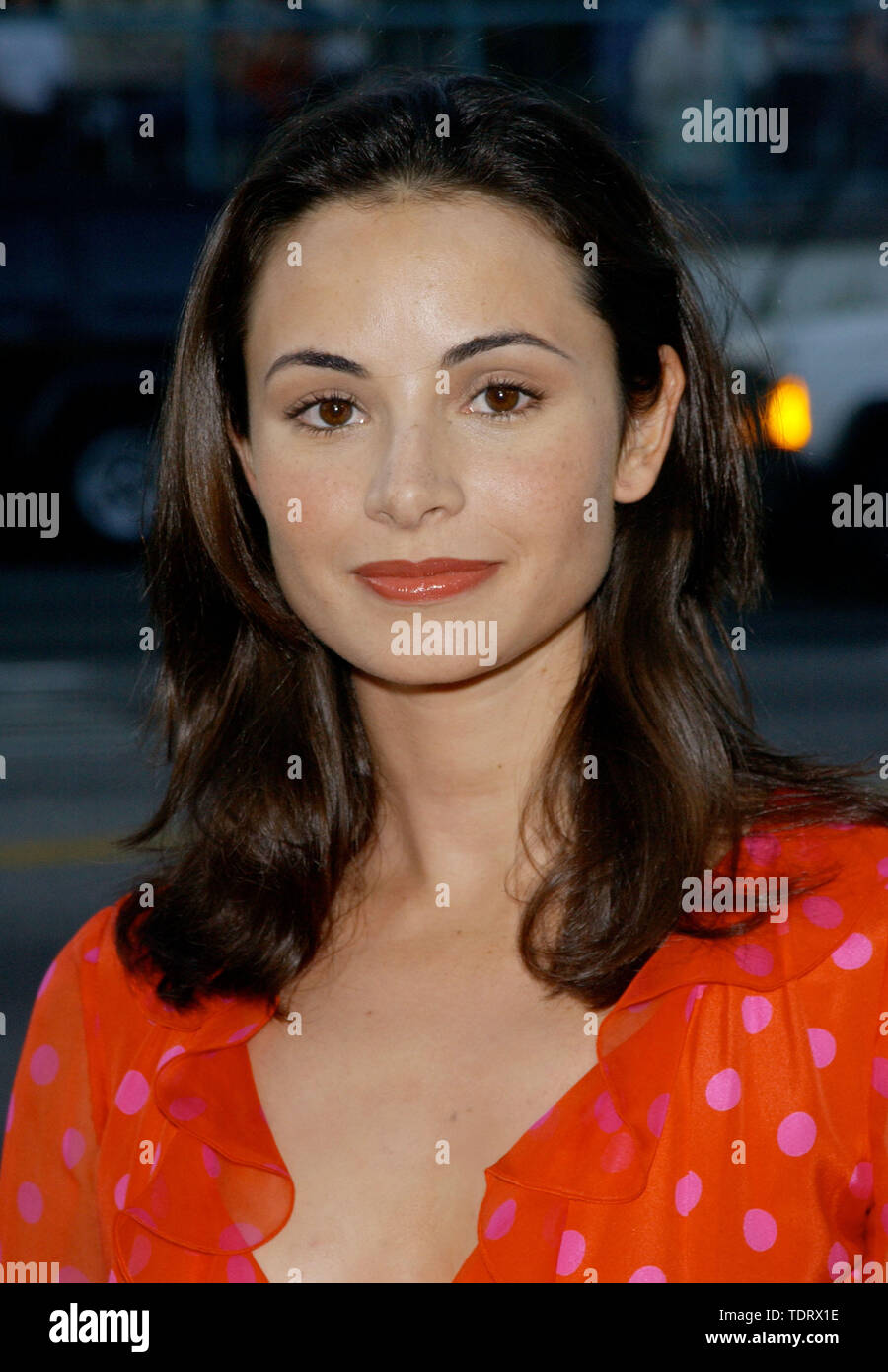 Aug 07 01 Los Angeles Ca Usa Actress Mia Maestro The La Premiere Of The Others Credit Image C Chris Delmas Zuma Wire Stock Photo Alamy