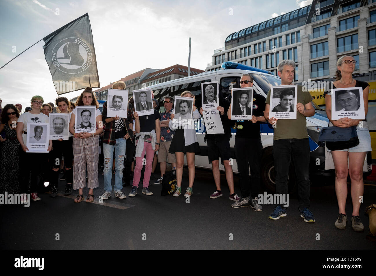 18 June 2019 Berlin At A Rally Against Right Wing Violence And On The Occasion Of