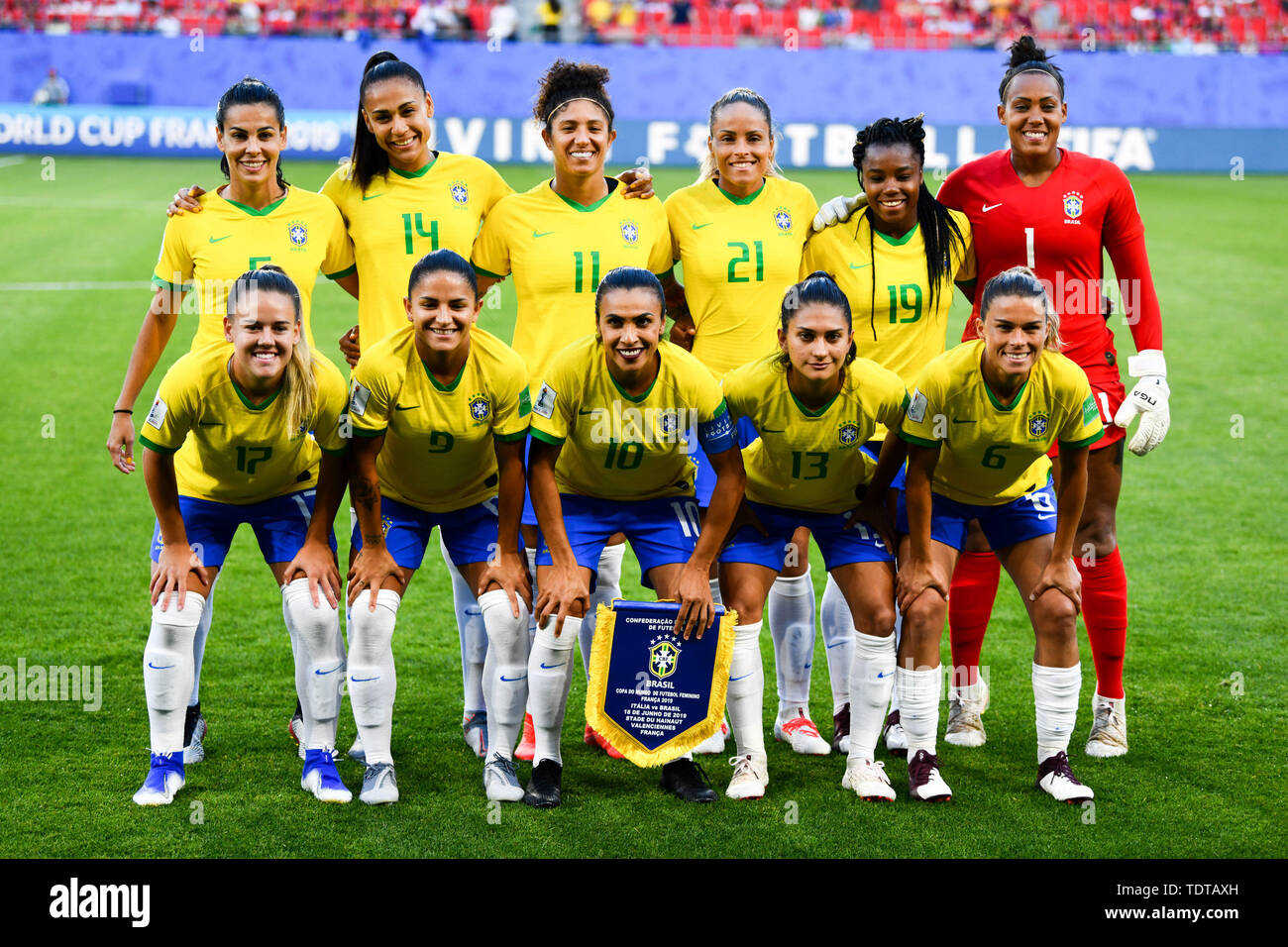2019 brazil soccer world cup team hi-res stock photography and images